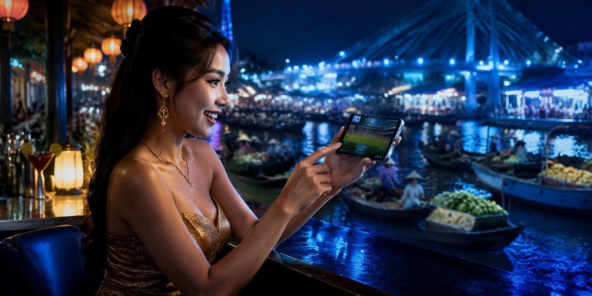 Không khí Cần Thơ minh họa thói quen truy cập m4a4 trên điện thoại